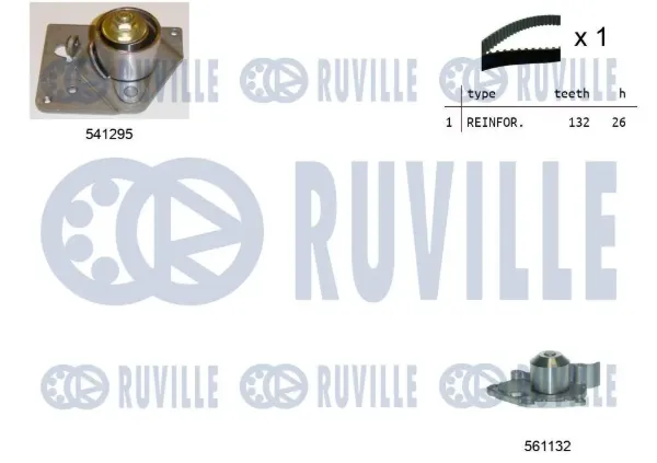 Комплект ГРМ 5501131 Ruville