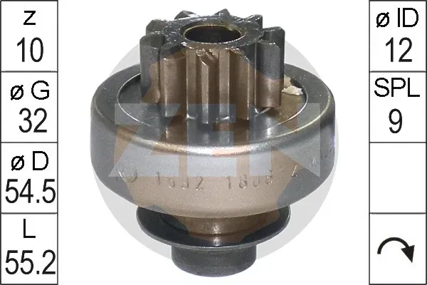 Бендикс стартера ZN1692 ERA