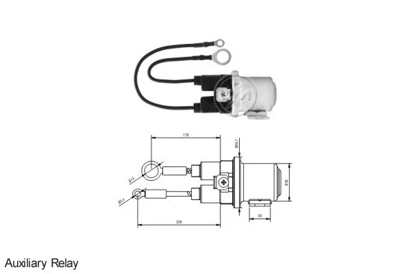 Втягуюче реле стартера ZM8408 ERA