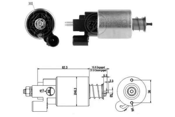 Стартер ZM5665 ERA
