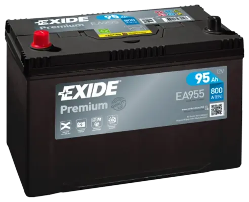Акумуляторна батарея, АКБ EA955 Exide
