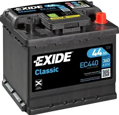 Акумуляторна батарея, АКБ EC440 Exide