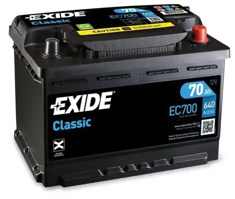Акумуляторна батарея, АКБ EC700 Exide