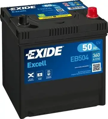 Акумуляторна батарея, АКБ EB504 Exide