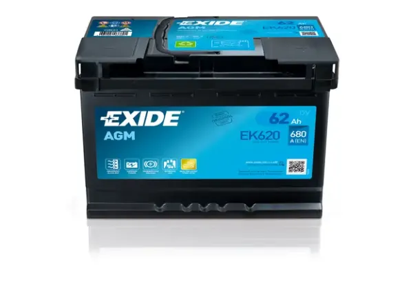 Акумуляторна батарея, АКБ EK620 Exide