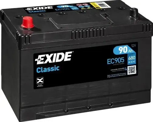 Акумуляторна батарея, АКБ EC905 Exide