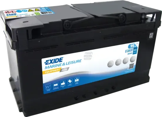 Акумуляторна батарея, АКБ EQ800 Exide