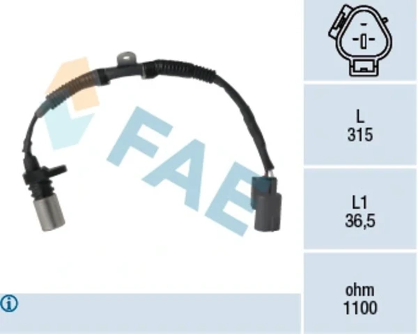 Датчик коленвала 79299 FAE