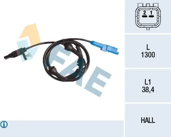 Датчик АБС передній 78089 FAE