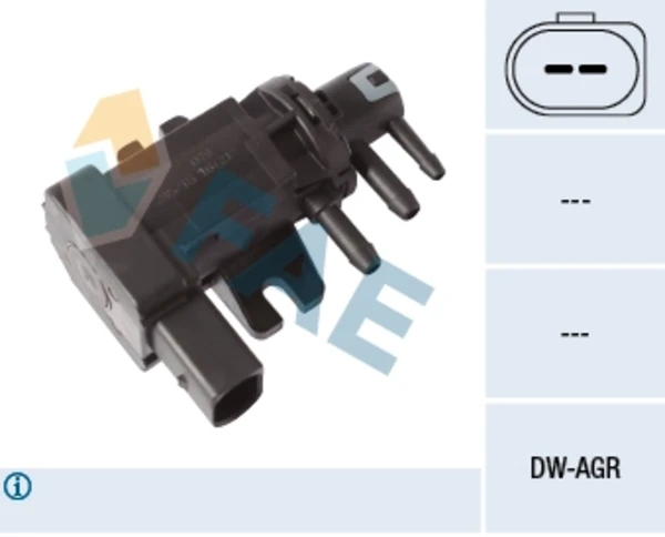Клапан соленоїд регулювання заслонки EGR 56046 FAE