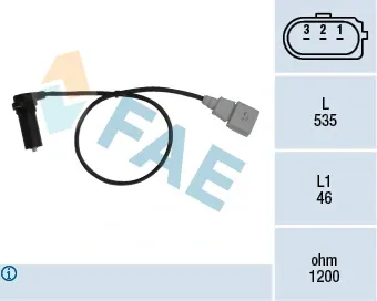 Датчик колінвала 79067 FAE