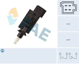 Жабка тормозу 24785 FAE