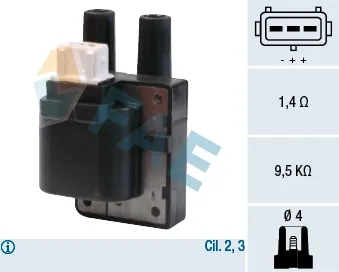 Котушка запалювання 80205 FAE