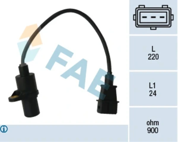 Датчик коленвала 79049 FAE