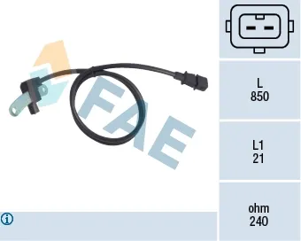 Датчик колінвала 79019 FAE
