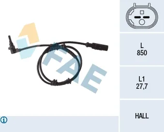 Датчик АБС передній 78112 FAE