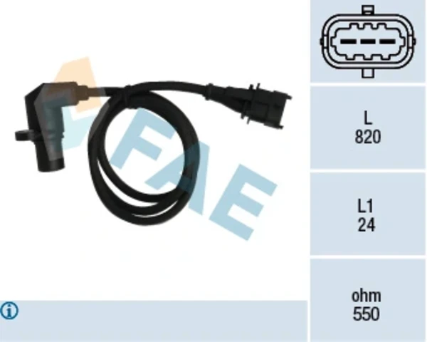 Датчик коленвала 79041 FAE