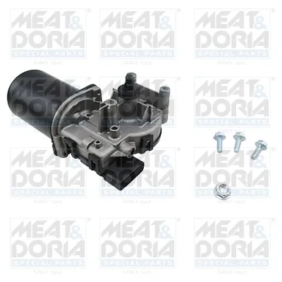 Двигун склоочисника лобового скла (трапеції) 27097 Meat&Doria