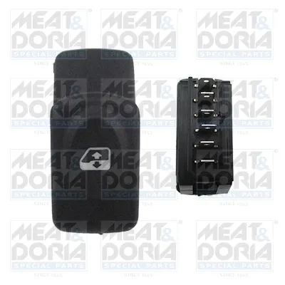 Кнопка вмикання двигуна склопідіймача передня права 26099 Meat&Doria