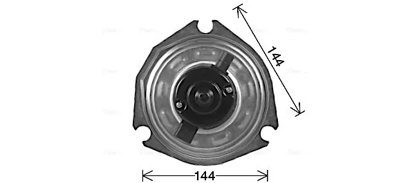 Вентилятора пічки DW8444 AVA