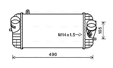 Інтеркулер HY4326 AVA