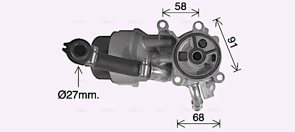 Корпус масляного фільтра CN3307H AVA