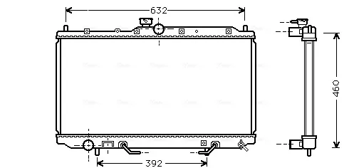 Радіатор MT2153 AVA