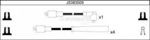 Високовольтні дроти J5383009 Nipparts