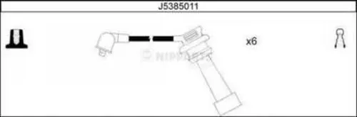 Високовольтні дроти J5385011 Nipparts