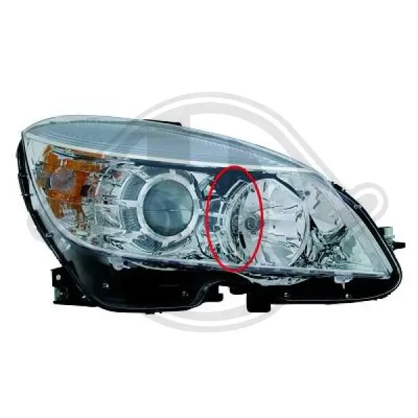  Фара права Mercedes C 