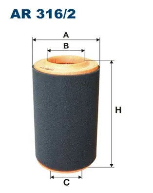 Повітряний фільтр AR3162 Filtron