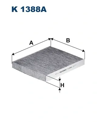 Фільтр салону K1388A Filtron