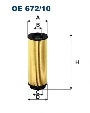 Масляний фільтр OE67210 Filtron