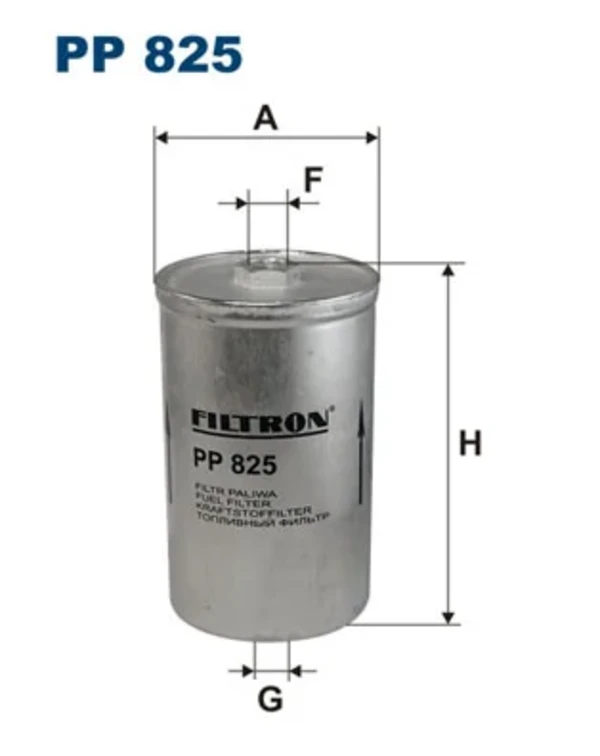 Паливний фільтр PP825 Filtron