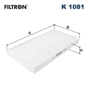 Фільтр салону K1081 Filtron