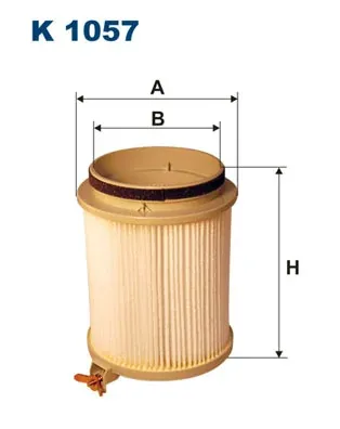 Фільтр салону K1057 Filtron