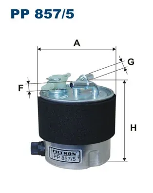 Паливний фільтр PP8575 Filtron