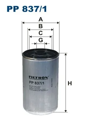 Паливний фільтр PP8371 Filtron