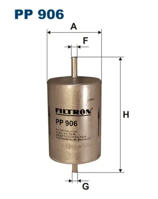 Паливний фільтр PP906 Filtron