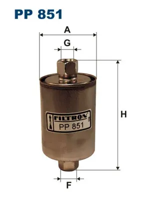 Паливний фільтр PP851 Filtron