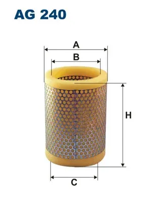Повітряний фільтр AG240 Filtron
