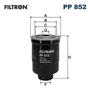 Паливний фільтр PP852 Filtron