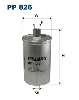 Паливний фільтр PP826 Filtron