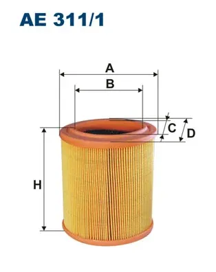 Повітряний фільтр AE3111 Filtron