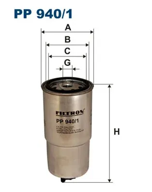 Паливний фільтр PP9401 Filtron