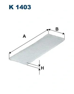 Фільтр салону K1403 Filtron