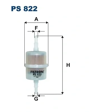 Паливний фільтр PS822 Filtron