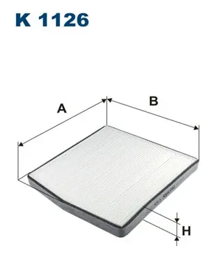 Фільтр салону K1126 Filtron
