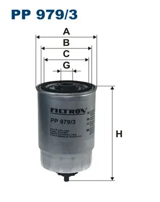 Паливний фільтр PP9793 Filtron