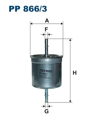 Паливний фільтр PP8663 Filtron